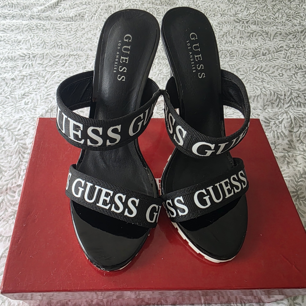 GUESS Black Women's Sandals